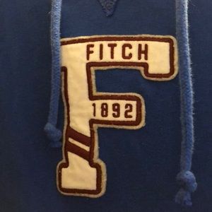 A&F blue hoodie